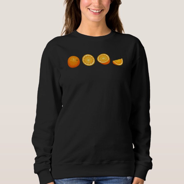 Orange Fruit 2 Sweatshirt (Front)