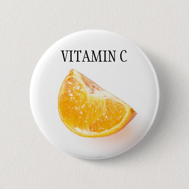 Orange fruit button (Front)