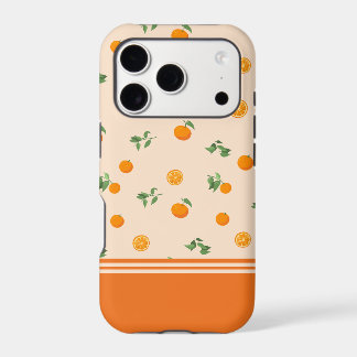 Orange Fruit citrus classic pattern iPhone 17 Pro Case