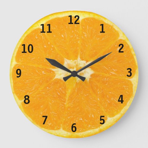 Orange fruit Clock