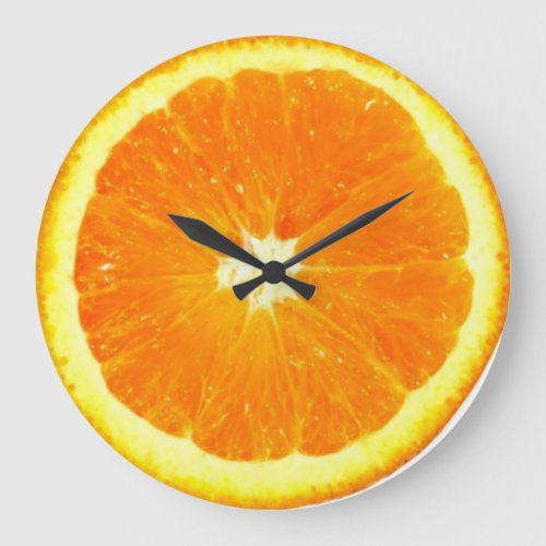 Orange fruit Clock