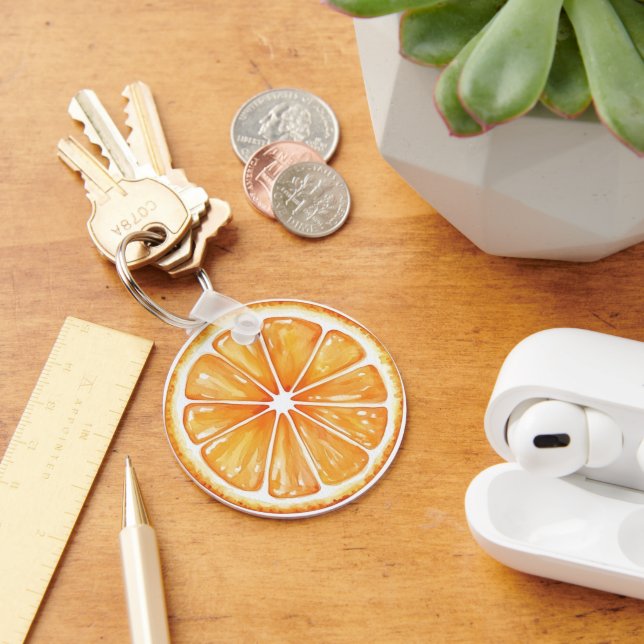 Orange Fruit Keychain (Desk)