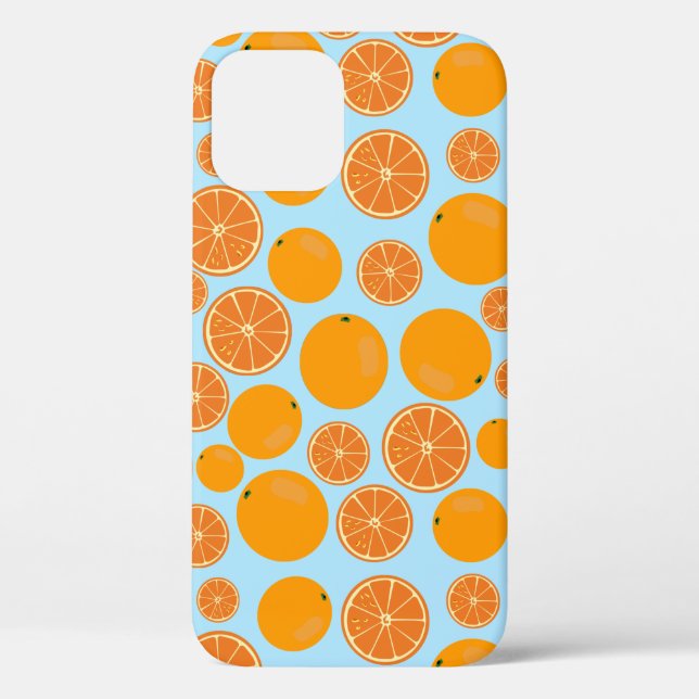 Orange Fruit Pattern Case-Mate iPhone Case (Back)