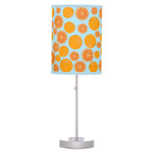 Orange Fruit Pattern Table Lamp (Front)