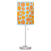 Orange Fruit Pattern Table Lamp (Left)