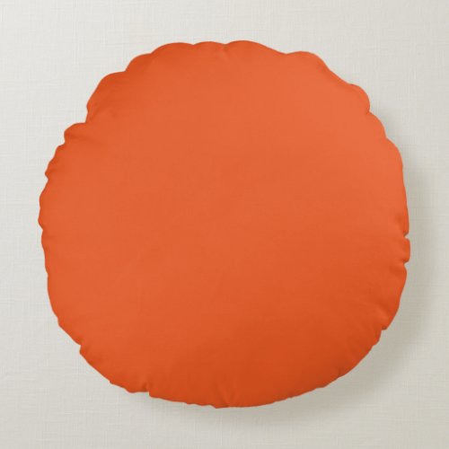 Orange Fruit Round Pillow