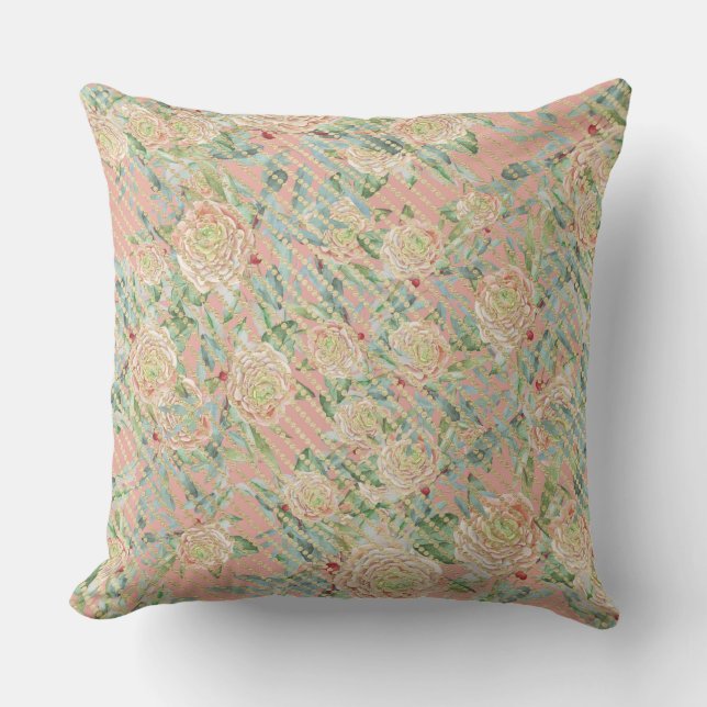 Orange Fruit Throw Pillow (Front)