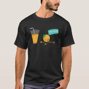 Orange Fruit With Orange Juice T-Shirt