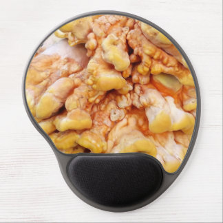 Orange Fungus Gel Mouse Pad