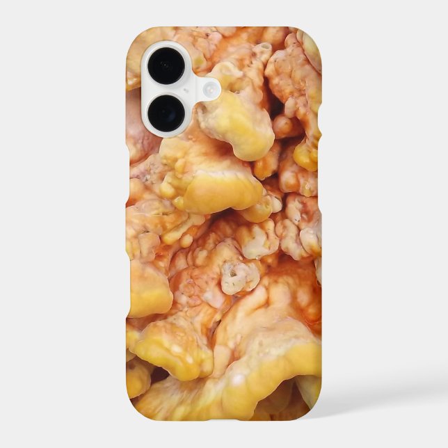 Orange Fungus Iphone Case (Back)
