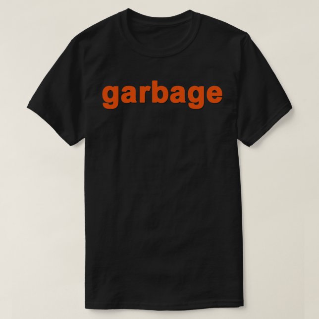 Orange Garbage Essential T-Shirt (Design Front)