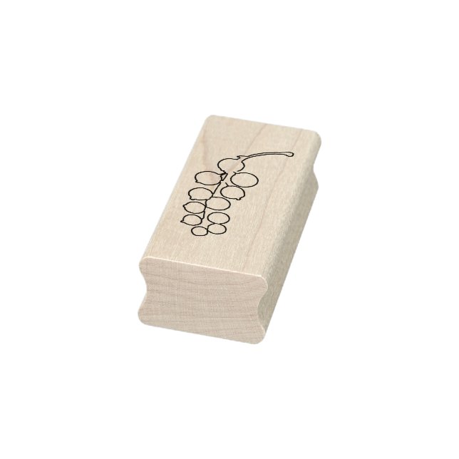 Orange Garden Lanterns Art Stamp (Stamp)