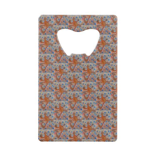 Orange Gecko Bottle Opener (Front)