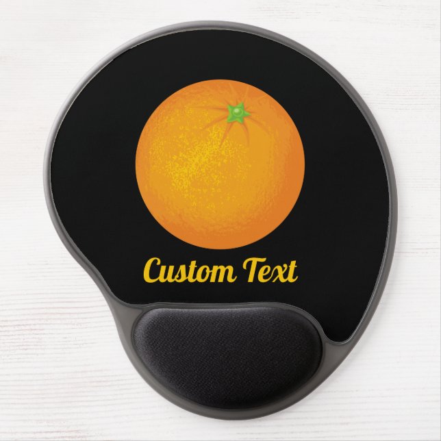 Orange Gel Mouse Pad (Front)