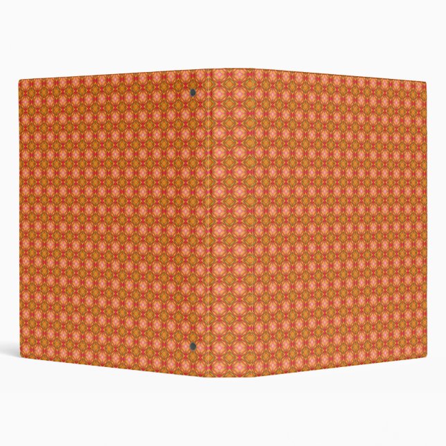 Orange Geometric Binder (Background)