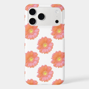 Orange gerbera daisy iPhone 17 pro max case