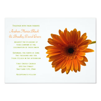 Gray And Orange Wedding Invitations Announcements Zazzle Lime Green And White Wedding Invitation With Ribbon Glitter A
