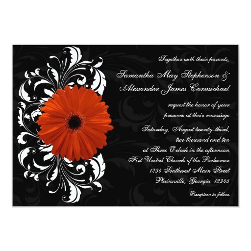 Black And White Invitation Paper 10