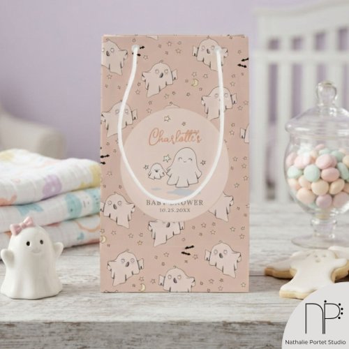 Orange Ghost Small Gift Bag