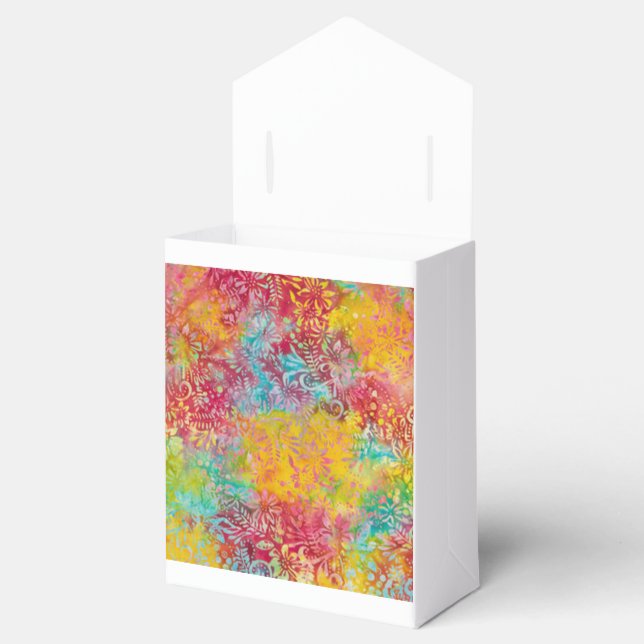 Orange Glow Favor Boxes (Opened)