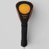 Orange Golf Head Cover