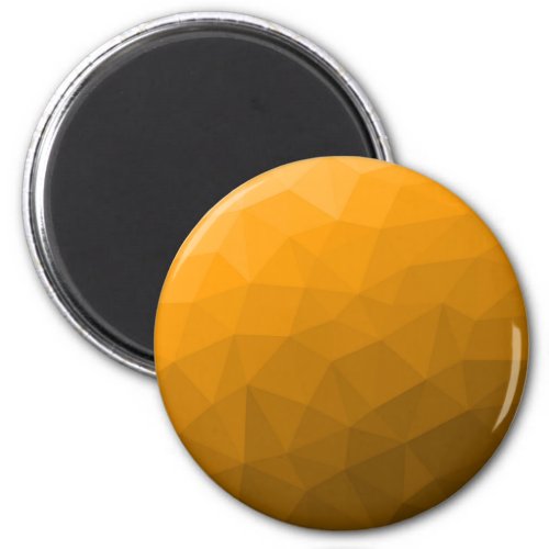 Orange gradient geometric mesh pattern magnet