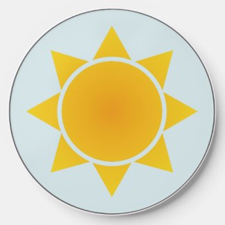Orange Gradient Sun