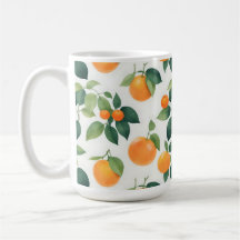Orange Green mug