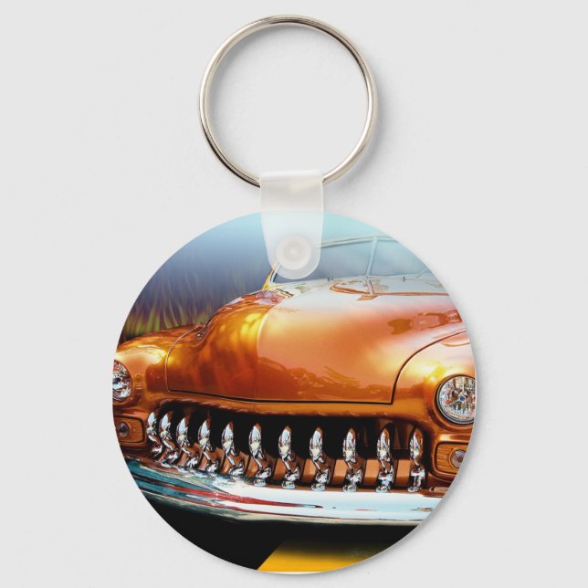 Orange Grille Keychain (Front)