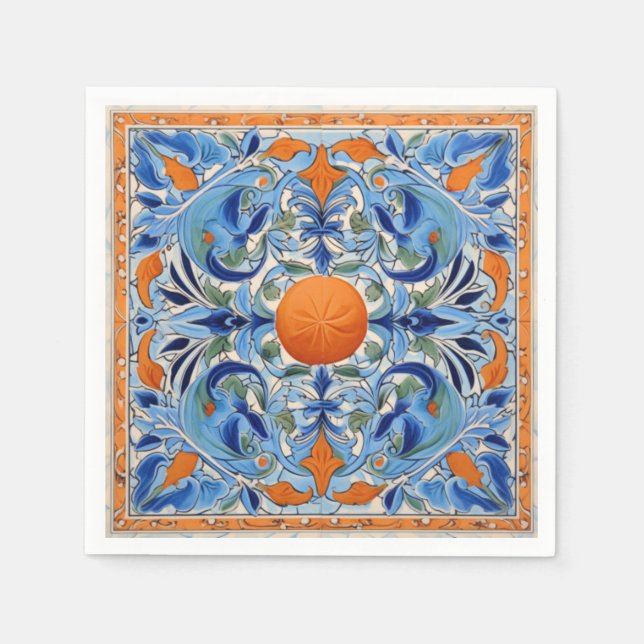 Orange Grove Napkins (Front)