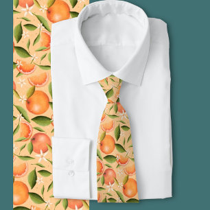 Orange Grove Neck Tie
