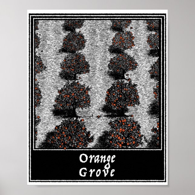 Orange Grove Poster (Front)