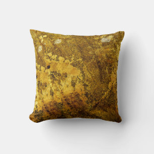 Orange grunge textureabstract,ancient,antique,art, throw pillow
