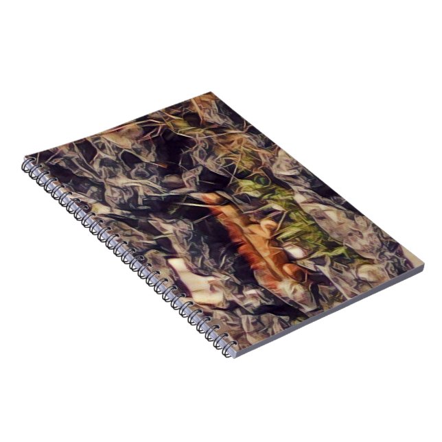 Orange Guana Art Notebook (Right Side)