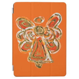 Orange Guardian Angel Custom Electronics iPad Case
