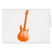 Orange guitar (Front Horizontal)