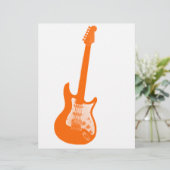 Orange guitar (Standing Front)