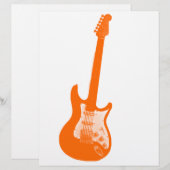 Orange guitar (Front/Back)