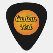 Orange Guitar Pick