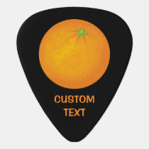 Orange Guitar Pick