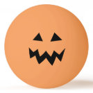 Orange Halloween pumpkin head carve ping pong ball Orange Halloween pumpkin head carve ping pong ball