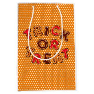 Orange Halloween Trick Or Treat