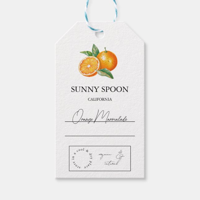 Orange Hang Tag (Front)