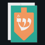 Orange Hanukkah Dreidel w. Hebrew Letter Shin<br><div class="desc">Orange dreidel with the Hebrew letter shin for the celebrations of the Jewish holiday of Hanukkah. Traditionally, during the holiday of Chanukah, children (and often adults) play a safe-hazard game with a dreidel (or sevivon in modern Hebrew). On the four walls there are the Hebrew letters Nun, Gimmel, Hey, and...</div>