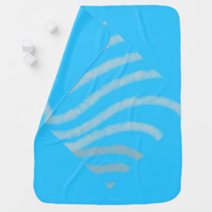 ORANGE HAPPY BABY PRINCESS LIVE LONG BABY BLANKET