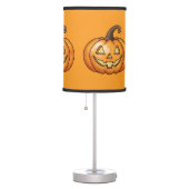 Orange Happy Cartoon Pumpkin Halloween Table Lamp (Right)