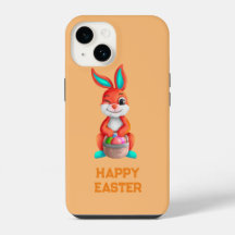 Orange Happy Easter
