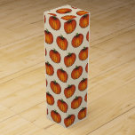 Orange Harvest Pumpkin Halloween Thanksgiving Fall Wine Box<br><div class="desc">Design features an original marker illustration of an orange harvest pumpkin. Great for autumn events, or for welcoming a "little pumpkin" at a baby shower.
Don't see what you're looking for? Need help with customization? Contact Rebecca to have something created just for you!</div>