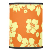 Orange Hawaiian Pattern Lamp Shade (Right)