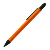 Orange Heavyweight Work 6 Barrel Ballpoint Pen (Front)
